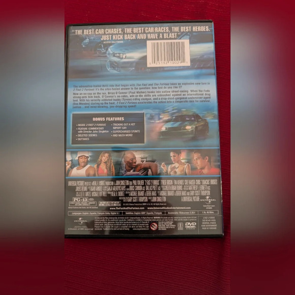 2 Fast 2 Furious DVD (EUC) - Picture 2 of 3